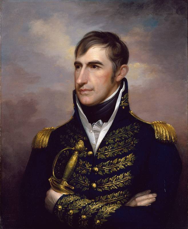 William Henry Harrison in uniform