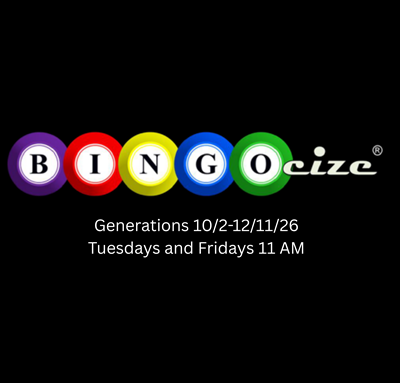 Bingocize with dark background